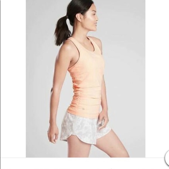 NWOT Athleta Speedlight Tank in light peach - Picture 3 of 7